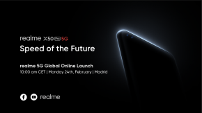 'realme พร้อมเปิดตัว realme X50 Pro 5G สมาร์ทโฟนเรือธงรองรับ 5G รุ่นแรก ผ่านช่องทางออนไลน์พร้อมกันทั่วโลก’
